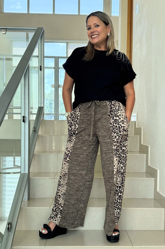 Two Tones Leopardo Pants