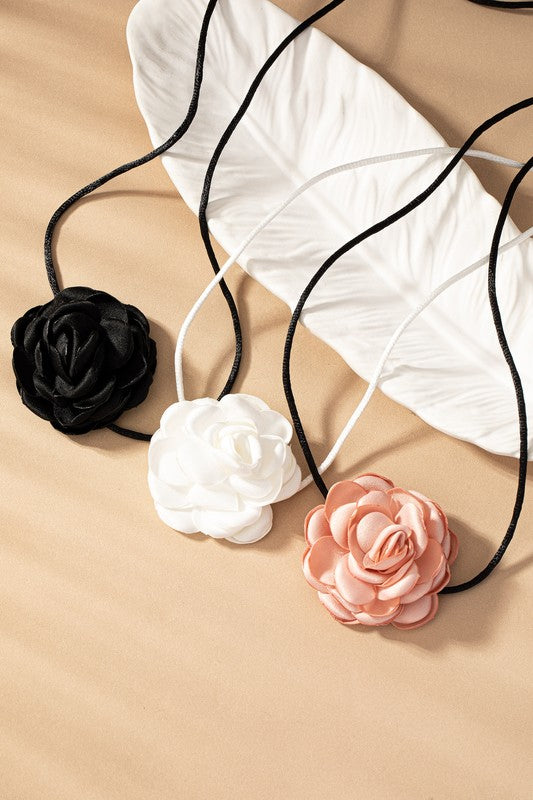 Flower Necklace Choker