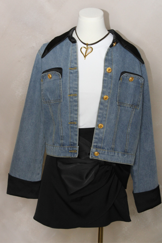 Wally Denim Jacket / Black