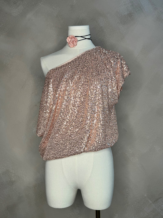 Wednesday Sequin Top